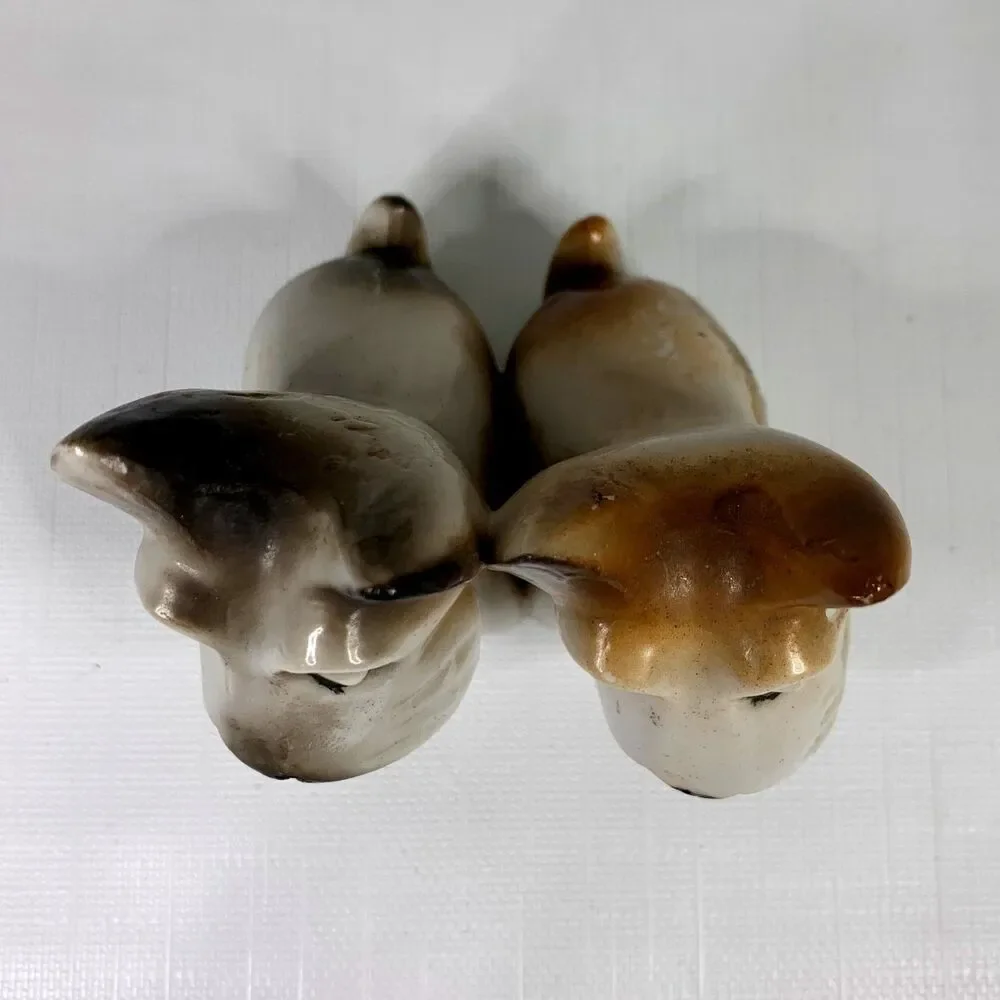 1950s Vintage Dog Salt Pepper Shakers Scotty Terrier Made Japan Souvenir Puppy